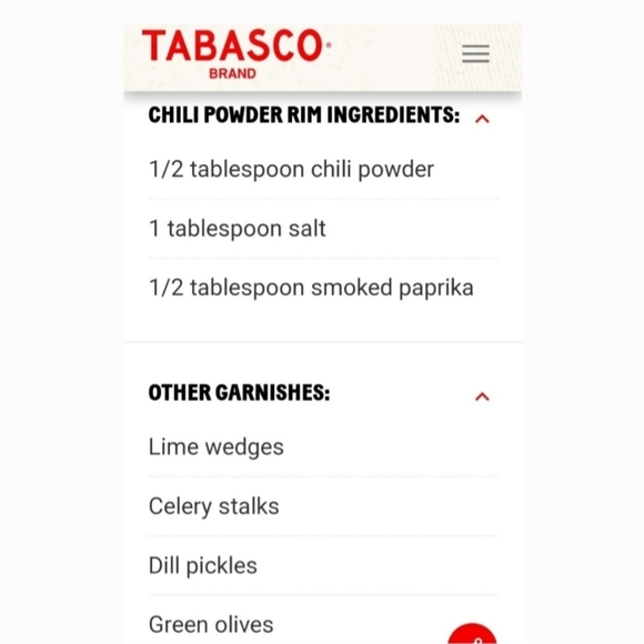 (6) Tabasco 8oz Bloody Mary Glasses - Picture 5 of 7